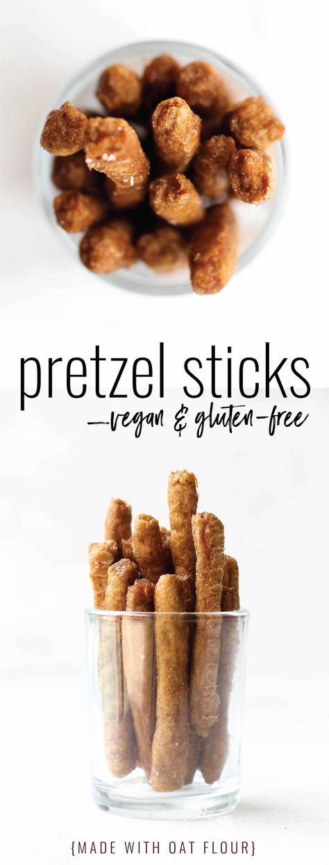 Crunchy, toasty brown, and with the perfect sweet + salty balance, these Vegan Gluten-Free Homemade Hard Pretzels are ideal for snacking or dipping! Pretzel Recipe Gluten Free, Gluten Free Salty Snack Recipes, Homemade Gluten Free Pretzels, Homemade Pretzel Crackers, Diy Pretzel Sticks, Salty Snacks Gluten Free, Homemade Pretzel Sticks, Vegan Homemade Snacks, Homemade Crunchy Snacks