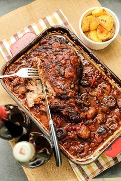 Tender fall of the bone Lamb Leg Slowly Roasted in Tomato Mushroom Sauce Slow Roast Lamb, Goat Recipes, Mushroom Sauce Recipe, Roasted Lamb, Buttered Vegetables, Roast Lamb, Lamb Leg, Filipino Foods, Slow Cooked Lamb