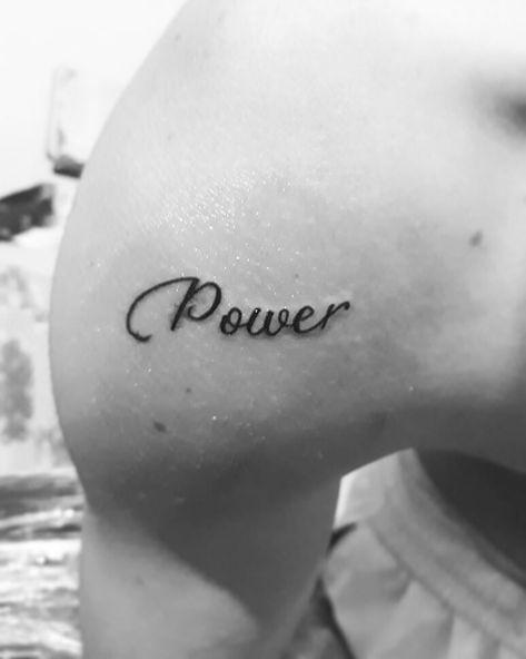 Power tattoo Power Tattoo, Tattoo Power, Infinity Tattoo, Fish Tattoos, Jesus Fish Tattoo, Tattoo Quotes, Tattoos