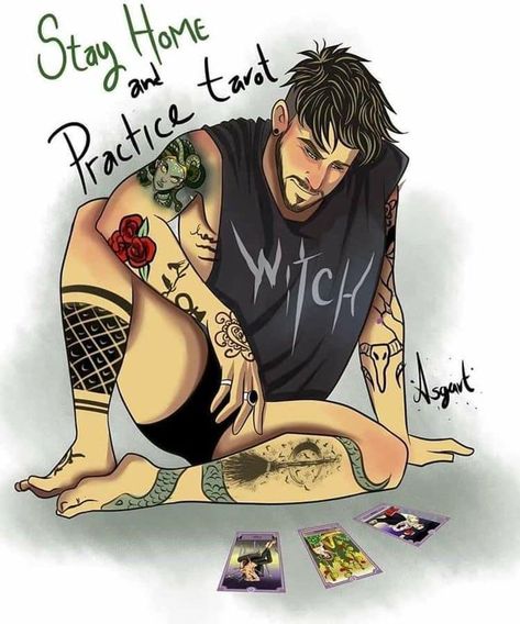 Male Witch Aesthetic, W.i.t.c.h Fanart, Witch Photos, Male Witch, Halloween Wallpaper Cute, Witch Tarot, Modern Witch, Boy Tattoos, Comic Drawing