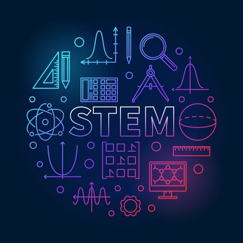 Science Technology Engineering Math, Stem Students, World Emoji Day, Steam Education, Science Background, Stem Steam, Study Smarter, Math Projects, Stem Education