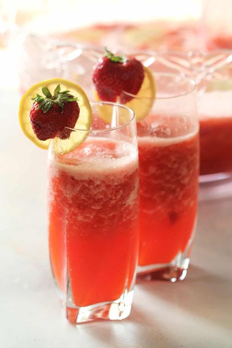 Strawberry Lemonade Slush Drink Recipe Lemonade Slush, Lemonade Concentrate, Perfect Summer Drink, Freezer Containers, Lemon Lime Soda, Strawberry Lemonade, Drink Recipe, Lemon Lime, Drink Recipes