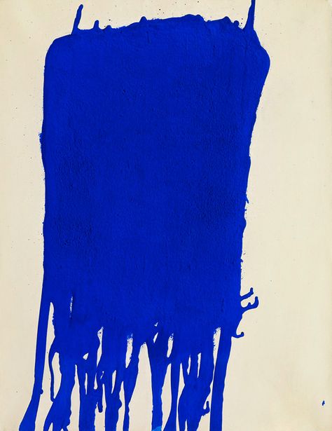 Yves Klein Jean Tinguely, House Upgrades, Yves Klein Blue, Monochrome Painting, Style Bleu, Yves Klein, Friday Favorites, Mark Rothko, European Art