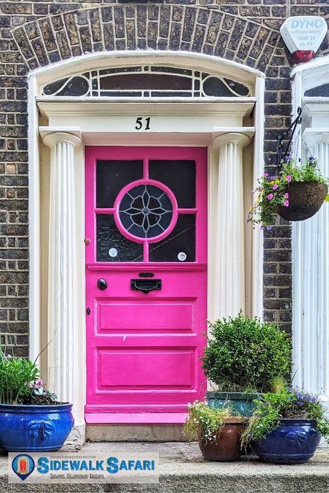 Explore our collection of Irish doors taken around the Emerald Isle. We lived in Ireland for 12 years and photographed both the most iconic and humblest doors the country has to offer. Click to see the gallery. Irish Doors, Pictures Of Doors, Irish Architecture, Georgian Doors, Door Photography, Purple Door, Shop Doors, Yellow Doors, Pink Door