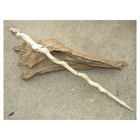 Celtic Witchcraft, Wood Magic, Wizard Staff, Wooden Wand, Witch Wand, Natural Twists, Box Elder, Wizard Wand, Walking Sticks And Canes