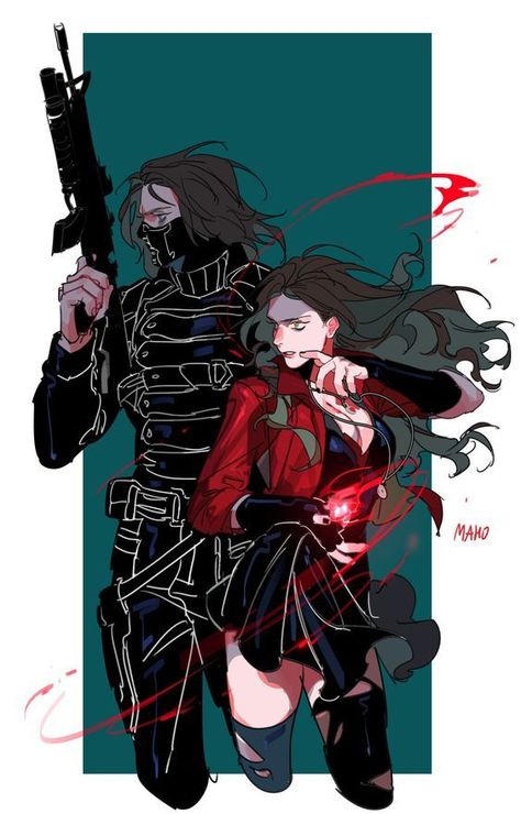 Winter Soldier Bucky, Scarlet Witch Marvel, Marvel Images, Arte Dc Comics, Marvel Fan Art, Mcu Marvel, Marvel Fan, Avengers Assemble, Scarlet Witch