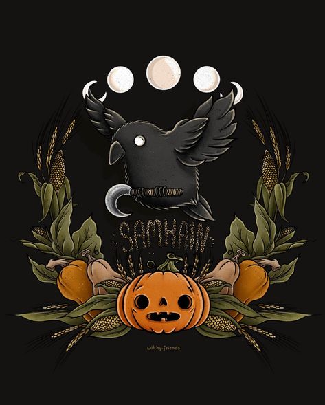 Samhain, often referred to as the ancient Celtic festival, marks the end of the harvest season and the beginning of winter. Celebrated on… | Instagram Samhain Turnip, Samhain Aesthetic Wallpaper, Samhain Illustration, Samhain Costume, Samhain Aesthetic, Celtic Halloween, Samhain Art, Samhain Decorations, Happy Samhain