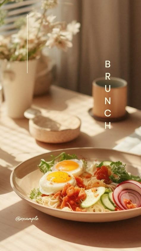 Brunch restaurant  Instagram story template, editable design | premium image by rawpixel.com / Ling Restaurant Insta Story Ideas, Restaurant Ig Story Ideas, Brunch Design Graphic, Restaurant Instagram Story Ideas, Brunch Instagram Story, Restaurant Instagram Story, Insta Editing, Food Instagram Story, Breakfast Design