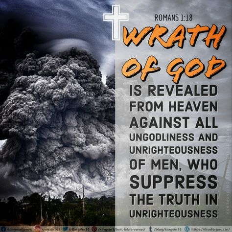 Vengeance Quotes, God Bible Verses, The Wrath Of God, Wrath Of God, King James Bible Verses, Righteousness Of God, Roman 1, Best Bible Verses, Good Prayers