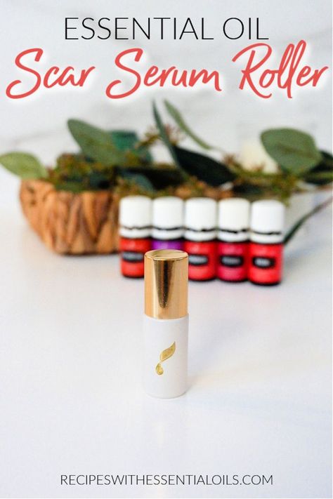 Scar Serum, Oils For Scars, Diy Serum, Young Living Essential Oils Recipes, Natural Acne, Cold Sores Remedies, Acne Scar, Homemade Lotion, Essential Oils For Skin