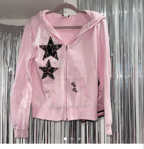 Y2k Pink Jacket, Gyaru Fashion, Fits Clothes, 2000s Fashion Outfits, Y2k Pink, Kawaii Clothes, Harajuku Fashion, 2000s Fashion, Dream Clothes