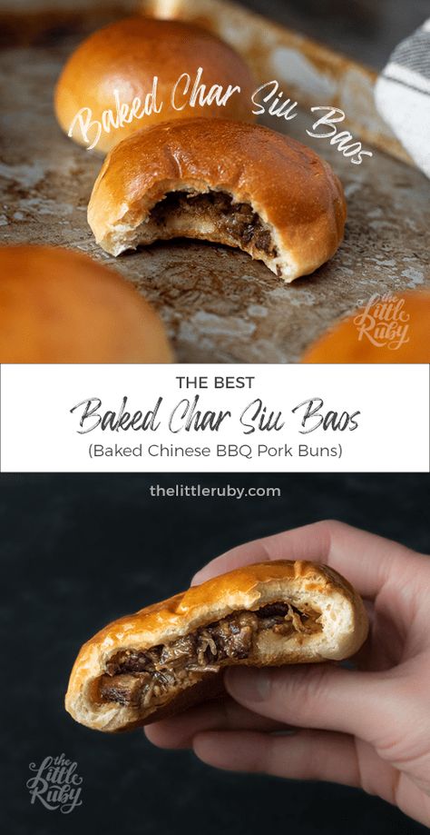 Chinese Bbq Pork Buns Recipe, Chinese Pork Buns Recipe, Chinese Bakery Buns, Chinese Sandwich, Baked Pork Buns Recipe, Chinese Pork Buns, Chinese Dough, Bbq Pork Buns Recipe, Chinese Bbq Pork Buns