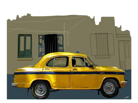 Taxi Yellow Taxi Aesthetic, Iron Man Art, Yellow Taxi, Video Page, Rental Car, Man Art, Sketch A Day, Car Service, Whatsapp Dp