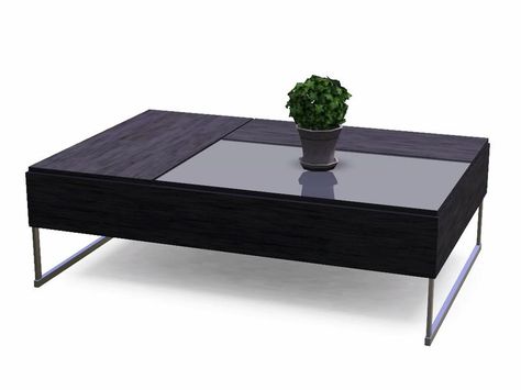 A sleek and modern coffee table, made by sim_man123 from TSR. TSRAA.  Found in TSR Category 'Coffee Tables' Sims 4 Cc Furniture Coffee Tables, Sims 4 Cc Coffee Table, Ts4 Mods Furniture, Living Room Sims 4, Sims 4 Cc Furniture Living Rooms, 3 Coffee Tables, Sims 4 Blog, Sims 4 Decor, Sims 4 Tsr