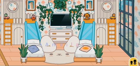 Toca Boca Room Ideas Kawaii, Aesthetic Toca Boca Teenage Room, Taca Boca Room Ideas Free, Toca Boca Room Ideas Colorful, Toca Boca Room Ideas Minimalist, Toca Boca Nursery Ideas Aesthetic, Toca Boca Room Ideas Outside, Toka Boca Room Ideas, Toca Boca Bedrooms Ideas