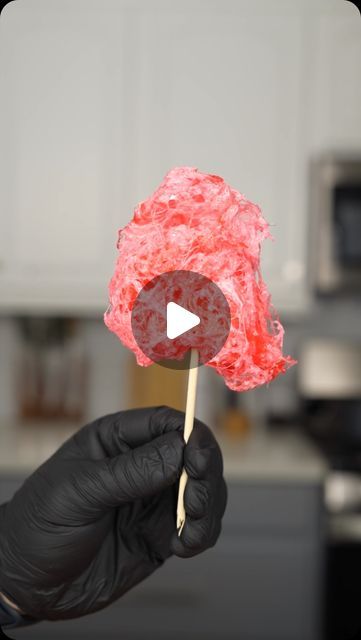 Patrick Zeinali on Instagram: "1 ingredient cotton candy 🤯 #cottoncandy #candy #easyrecipes" How To Make Cotton Candy, Desert Hacks, Easy Snacks To Make At Home, Patrick Zeinali, Cotton Candy Recipe, Homemade Cotton Candy, Kids Treats, Candy Videos, Kids Treat