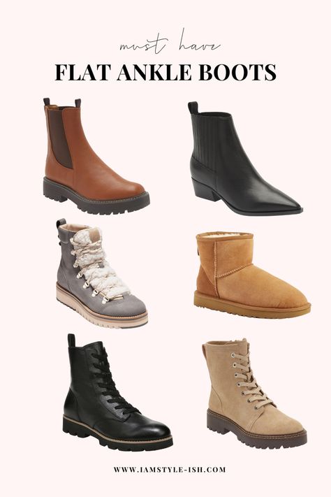 Flat Boots Winter Outfit, Pointed Chelsea Boots Outfit, Tan Ankle Boots Outfit Winter, Jeans With Short Boots, Flat Ankle Boots Outfit, Tan Ankle Boots Outfit, Brown Booties Outfit, Flat Boots Outfit, Ankle Boots And Jeans