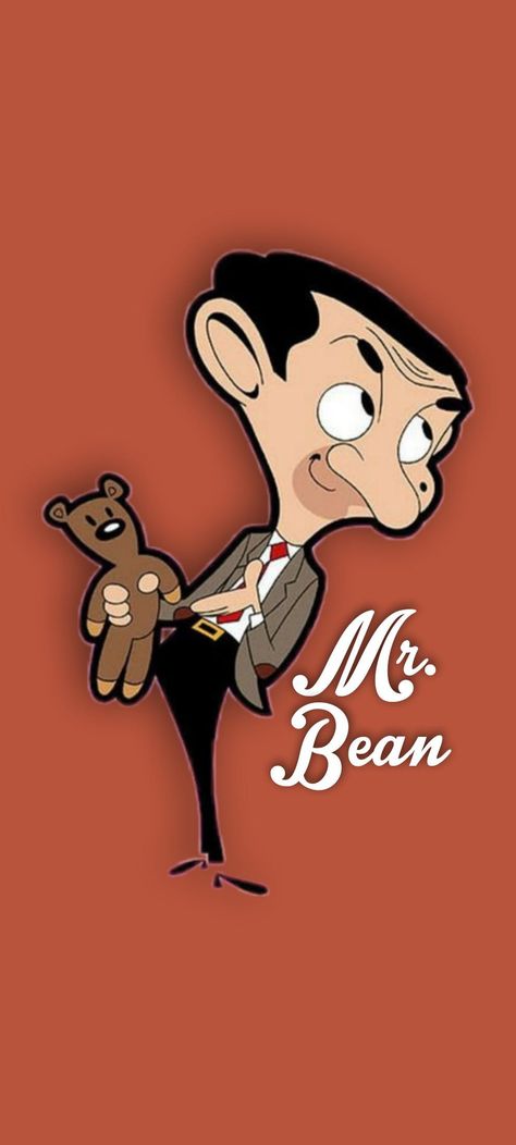 Teddy Mr Bean Wallpaper Cartoon, Mr Bean Wallpaper, Bean Wallpaper, Bean Cartoon, Mr Bean Cartoon, Relatable Comics, A Cartoon Character, Wallpaper Cartoon, Mr Bean