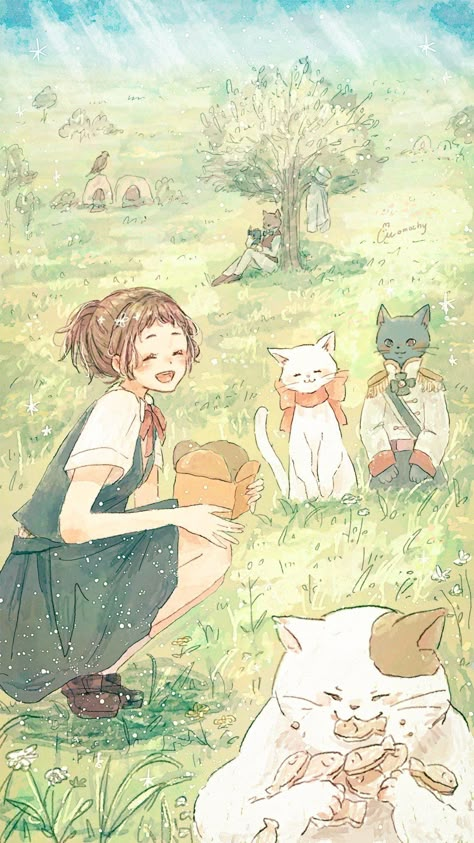 Studio Ghibli Films, Art Studio Ghibli, Studio Ghibli Fanart, Personajes Studio Ghibli, Studio Ghibli Background, The Cat Returns, Studio Ghibli Characters, Cocoppa Wallpaper, Ghibli Artwork