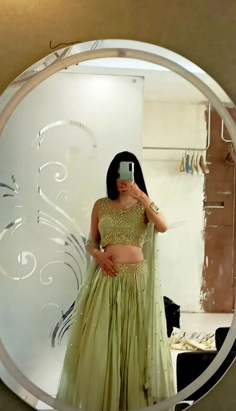 Saree Mirror Selfie, Neon Saree, Manish Malhotra, Hair Goals, Lehenga, Celebrity Style, Formal Dresses Long, Saree, Mirror Selfie