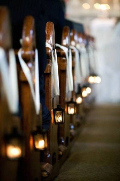 Top 50 Best Wedding Pew Decoration Ideas - Church Aisle Decor Large Wedding Flower Arrangements, Pew Wedding Decorations, Wedding Pew Flowers, Wedding Pew Decor, Church Pew Wedding Decorations, Church Pew Wedding, Wedding Chapel Decorations, Chapel Decorations, Christmas Church Decor