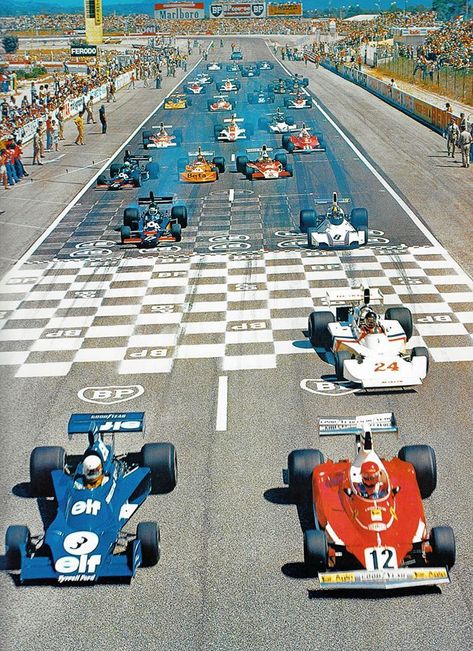 73 Grand Prix of France Ferrari 312t, French Grand Prix, Niki Lauda, Grand Prix Racing, Ferrari Racing, Formula Uno, Gilles Villeneuve, Classic Racing Cars, Formula Racing