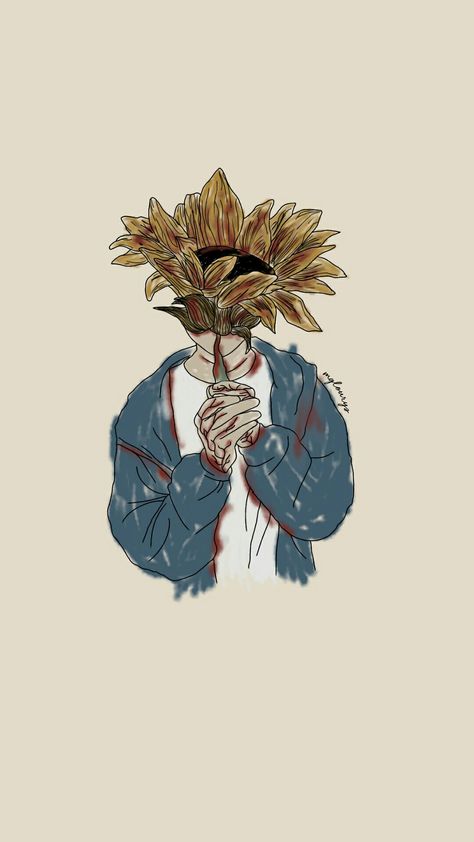 Ig: mglourys Arte Van Gogh, Sunflower Wallpaper, Tumblr Wallpaper, Creative Drawing, Aesthetic Iphone Wallpaper, Drawing Inspiration, Aesthetic Art, Wallpaper Iphone, Collage Art