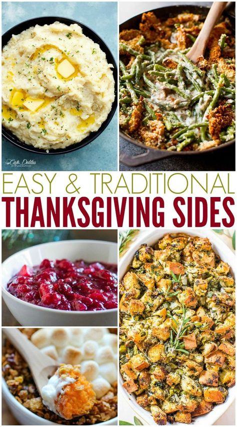 Traditional thanksgiving side dish recipes. Traditional Thanksgiving Sides, Thanksgiving Side Dish Recipes, Traditional Thanksgiving Recipes, Thanksgiving Food Sides, Thanksgiving Appetizer Recipes, Thanksgiving Side Dish, Best Thanksgiving Recipes, Traditional Thanksgiving, Thanksgiving Dinner Menu