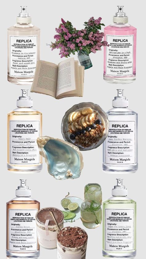 #aesthetic #replicaperfume #maisonmergiela Replica Perfume Aesthetic, Replica Aesthetic, Fragrance Aesthetic, Replica Perfume, Shuffles Aesthetic, Fragrance Lab, Maison Margiela Replica, Perfume Aesthetic, Fresh Perfume