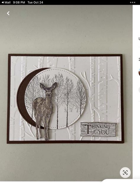 Masculine Cards Handmade, Stampin Up Weihnachten, Cards Masculine, Nature Card, Hand Made Greeting Cards, Masculine Birthday Cards, Homemade Christmas Cards, Making Greeting Cards, Birthday Cards For Men