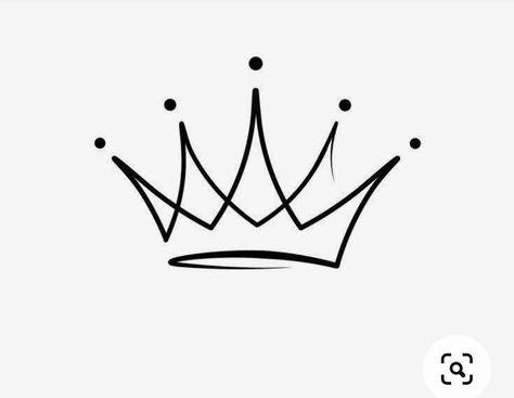 Small Crown Tattoo Design, Crown Tattoo Line Art, Crown Mini Tattoo, Princess Crown Tattoo Design, Crown Small Tattoo, Tiara Tattoos For Women, Minimalist Crown Tattoo, Mini Crown Tattoo, Minimal Crown Tattoo