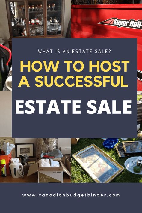 Hosting an estate sale is stressful and adds to the pressure of the reason behind having to do so however there are other options. Estate sales happen for various reasons as I discuss. If you are an executor of a WILL or power of attorney it's good to know your options in advance. via @https://www.pinterest.ca/cdnbudgetbinder/_created/ Estate Sale Planning, Clean Sweep, Power Of Attorney, Budget Binder, Good To Know, Garage Sales, Estate Sales, Estate Sale