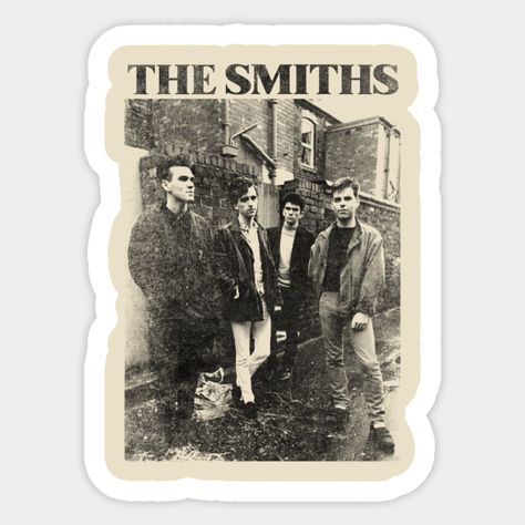 the smiths 80s -- Choose from our vast selection of stickers to match with your favorite design to make the perfect customized sticker/decal. Perfect to put on water bottles, laptops, hard hats, and car windows. Everything from favorite TV show stickers to funny stickers. For men, women, boys, and girls. Laptop With Stickers Aesthetic, The Smiths Poster, Weird Stickers, The Smiths Morrissey, Sticker Png, Computer Sticker, Scrapbook Stickers Printable, The Smiths, Sketchbook Art Journal