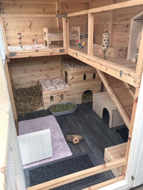 A fantastic set up here for bunnies to have so much fun in.  Thank you Emma for sending this in to us. www.best4bunny.com Bunny Hutches, Bunny Sheds, Rabbit Shed, Rabbit Enclosure, Unique Rabbit, Bunny Hutch, Guinea Pig House, Rabbit House, Pet Bunny Rabbits