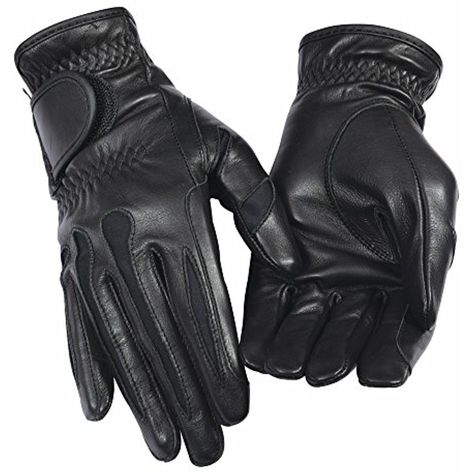 Summer Gloves, Black Athletic Shoes, Riding Gloves, Dream Clothes, Shoe Store, Leather Gloves, Hook And Loop, Leather Glove, Full Grain Leather