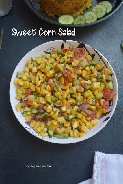 Sweet Corn Salad | Sweet Corn Raw Mango Salad