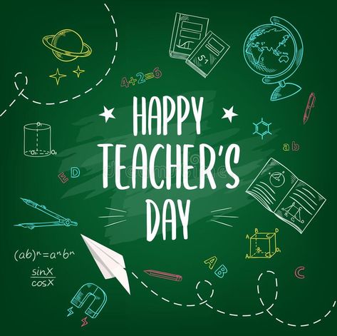 Happy World Teachers Day, Teachers Day Photos, Happy Teacher's Day Images, Chalk Sketch, World Teachers Day, Happy Teachers Day Card, Teachers Day Celebration, Teachers Day Poster, Teachers Day Greetings