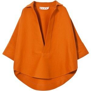 Long Blouses, Kimono Sleeve Top, Kimono Shirt, Kimono Blouse, Orange T Shirt, Stitch Shirt, Orange Blouse, Orange Shirt, Jacket Long