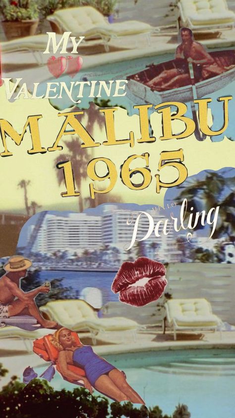 #malibu #summer #vintage 🍒 Alan Aesthetic, School Poster, California Summer, Fall 24, Vintage California, School Posters, Summer Vintage, Back To School, Daisy