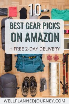 Must Have Hiking Gear, Camping And Hiking Gear, Hiking 10 Essentials, 10 Hiking Essentials, Must Have Items For Hiking, 10 Essentials For Hiking, Best Hiking Gear For Women, Beginner Hiking Gear, Backpacking List For Women