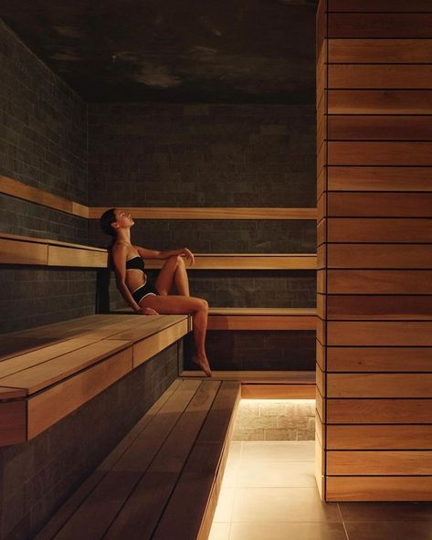 Sauna Photoshoot Ideas, Sauna Photo Shoot, Sauna Photography, Spa Photoshoot Ideas, Public Sauna, Sauna Aesthetic, Luxury Sauna, Salt Cave Spa, Swedish Aesthetic