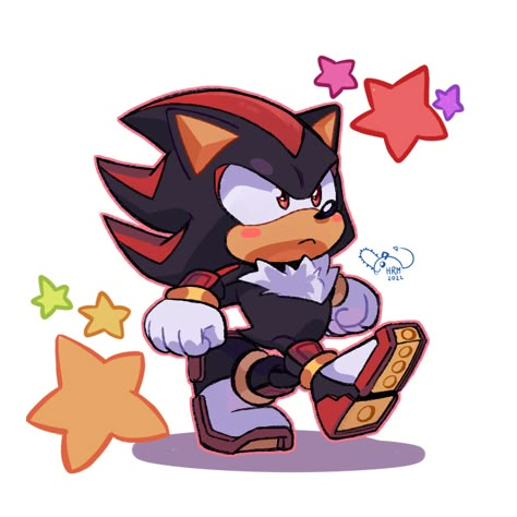 Mini Shadow | Sonic the Hedgehog | Know Your Meme Shadow The Hedgehog Art, Shadow Shadow, Shadow Sonic, Sonic Shadow, Sonic Friends, Sonic Funny, Sonic Franchise, Blue Hedgehog, Hedgehog Art