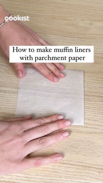 How To Fold Muffin Papers, How To Fold Parchment Paper For Cupcakes, How To Make Muffin Cups From Parchment Paper, How To Make Cupcake Liners, Parchment Paper Muffin Liners How To Make, How To Make Cupcake Liners With Parchment Paper, Diy Muffin Liners Parchment Paper, Muffin Liners Diy Parchment Paper, Parchment Paper Muffin Liners