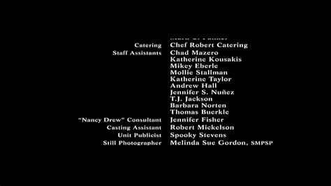 2007 Nancy Drew Movie - End Credits -  www.nancydrewsleuth.com Nancy Drew Movie, Nancy Drew, Jennifer Fisher, Interesting Art, Cards Against Humanity, It Cast, The Unit, Photographer