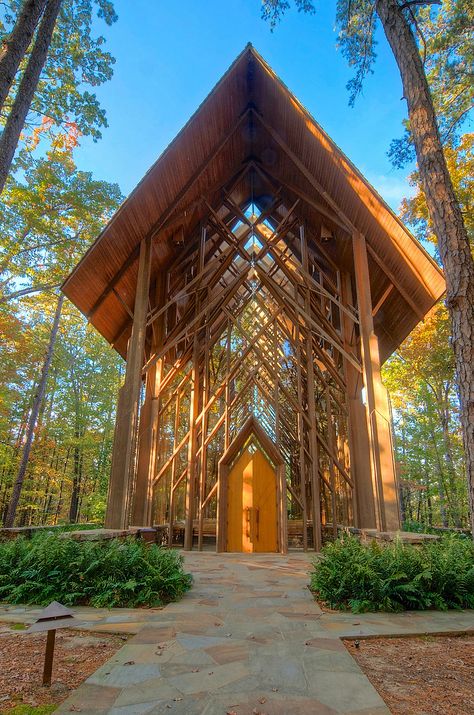 Anthony Chapel in fall! Garvan Woodland Gardens.  One of my favorite places! Garvan Woodland Gardens, Anthony Chapel, Missouri Ozarks, Arkansas Wedding Venues, Thorncrown Chapel, Missouri Wedding Venues, Woodland Gardens, Wedding Venues Ideas, Hot Springs Arkansas