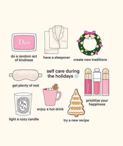 Girly Things To Do, Which Are You, Mine Drawing, Beauty Graphics, Winter Self Care, Drawing Winter, Caring For Yourself, Beauty Content Creator, Winter Tips