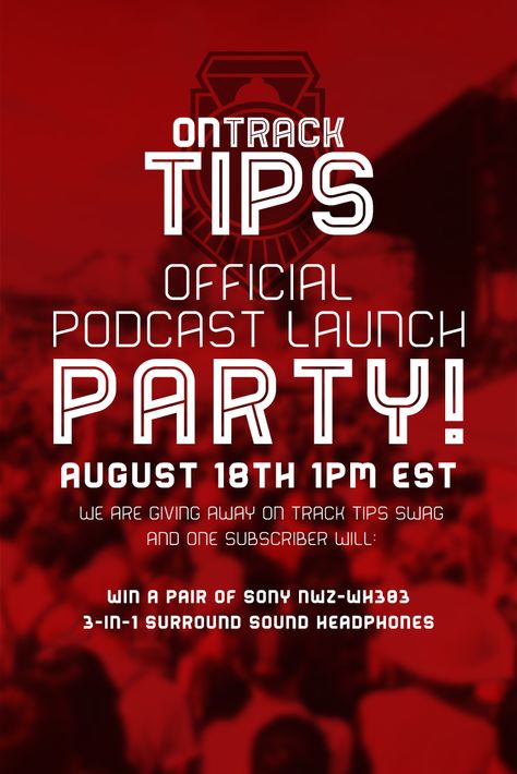 Podcast Launch Party Ideas, Launch Party Ideas, Track Tips, Sound Headphones, Podcast Launch, Podcasting Tips, Facebook Contest, Digital Strategy, Launch Party