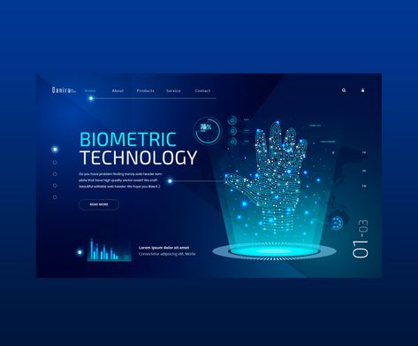 Technology, Web header Design on Behance Web Header, What Is Fashion Designing, Biometrics Technology, Book And Magazine Design, Header Design, Website Header, Identity Design Logo, Website Header Design, Web Inspiration