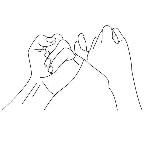 Illustration line drawing a hands making promise as a friendship concept. Loving couple holding hands. Hands of two people hook their little fingers together. Pinky promise design for shirt or jacket Design For Shirt, Couple Holding Hands, Family Drawing, Wedding People, Pinky Promise, Cityscape Photos, Logo Banners, Love Drawings, Heart With Arrow