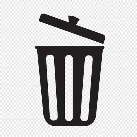 trash icon  symbol sign Trash Logo Design, Trash Sign, Trash Icon, Recycle Bin Icon, Garbage Recycling, Photoshop Png, Recycle Symbol, Free Icon Set, Flat Icons Set